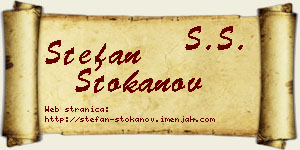 Stefan Stokanov vizit kartica
